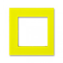 ND3901H-A250 64  Díl výměnný – kryt pro rámeček vícenásobný, krajní, žlutá
